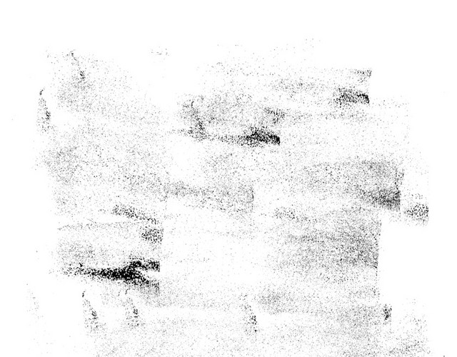 矢量黑色墨痕