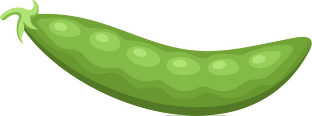 绿色豆角素材