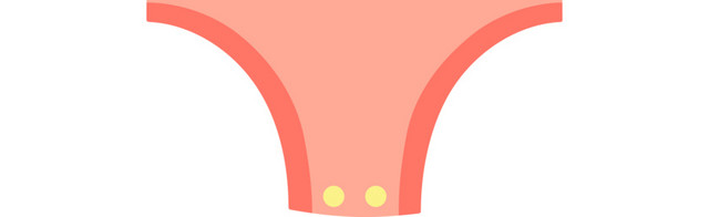 红色简约衣服矢量素材