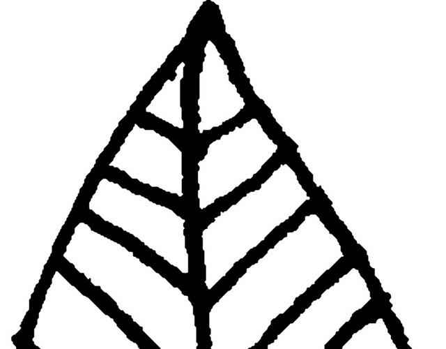 线条型枝叶免抠素材