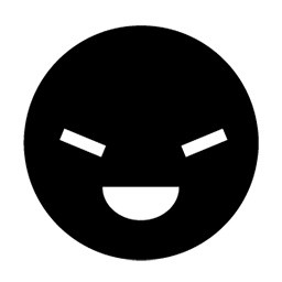 黑色愤怒生气不高兴表情