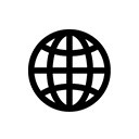 创意黑色互联网LOGO图标设计矢量图片