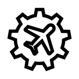 简笔画齿轮PNG图标