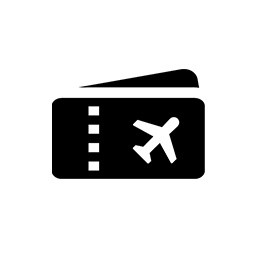 黑色航空素材矢量图