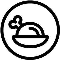 鸡腿图标