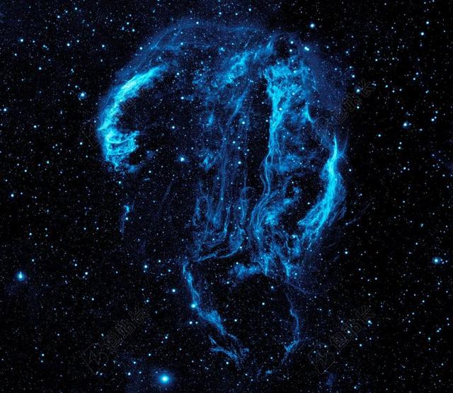 星空天鹅座环星云背景图片