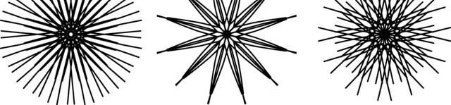黑白欧式花纹图案图标