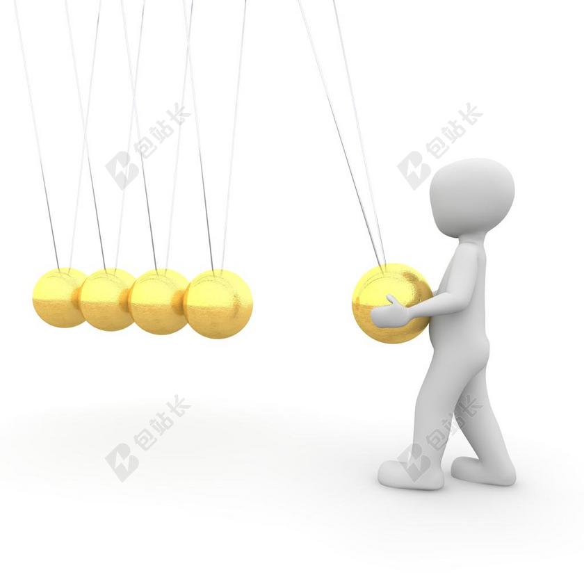 清新物理球体背景图片