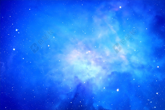 梦幻星空矢量素材