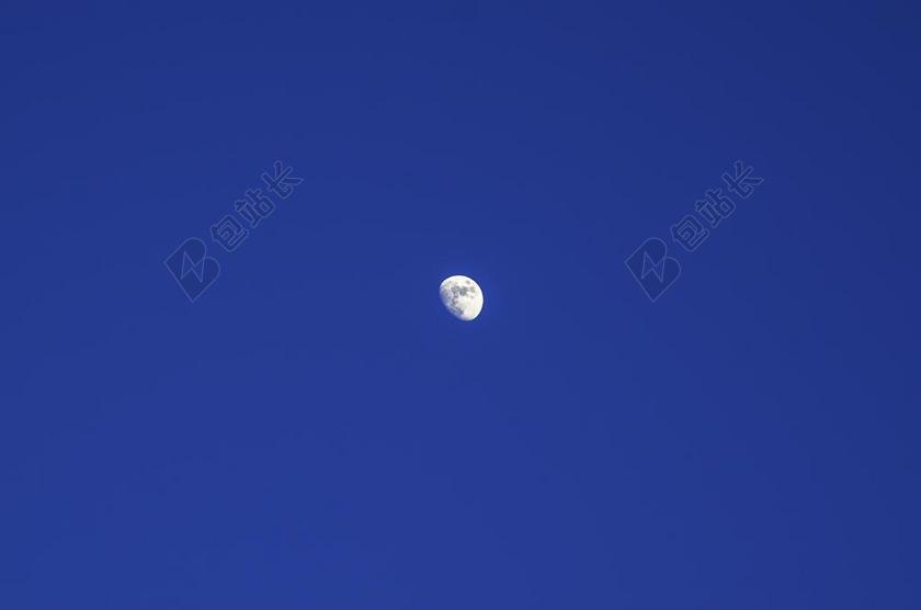 天空月球纹路背景图片