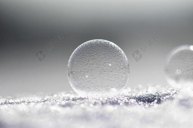 肥皂泡沫 冻结 弗罗斯特 冰冻泡泡 EISKRISTALLE 冬天