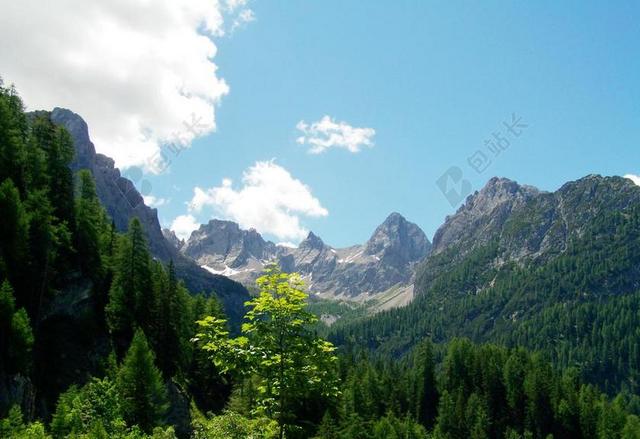 景观 高寒山区 山峰