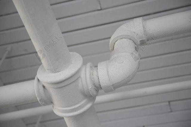管 水暖 连接 管道 白 工业 工程 工厂 建设 配件