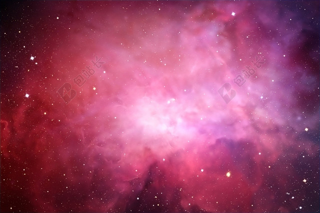 梦幻星空矢量素材
