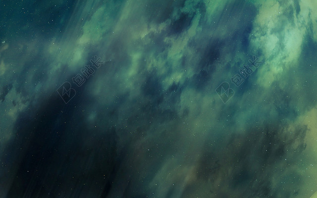 梦幻星空矢量素材