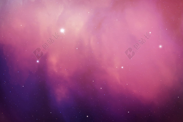 梦幻星空矢量素材