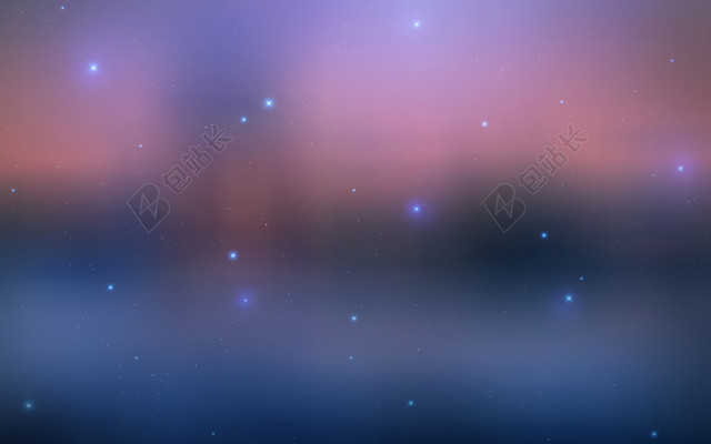 梦幻星空矢量素材