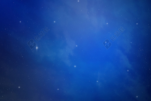 梦幻星空矢量素材