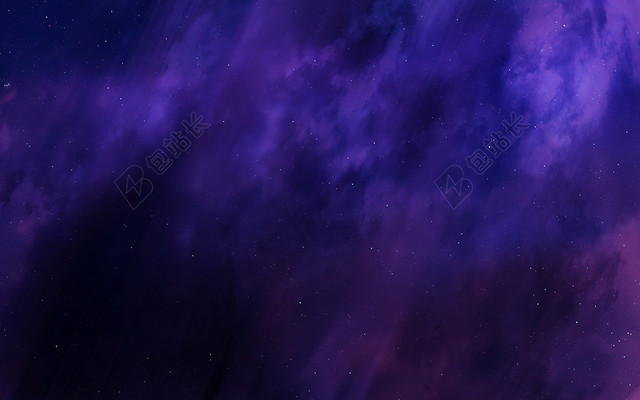 梦幻星空矢量素材