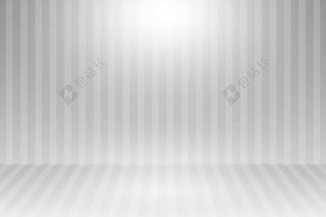 灰色白色舞台条纹灯光背景