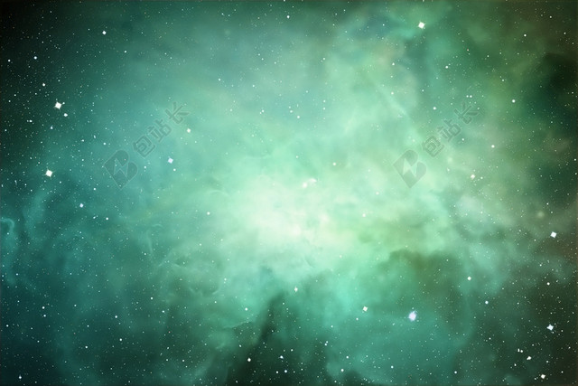 梦幻星空矢量素材