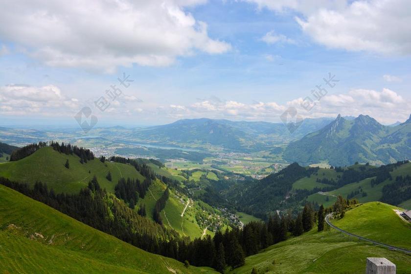 莫尔森山 丘陵 山 景观 加拿大