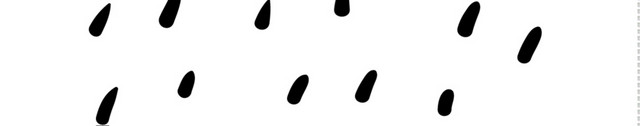 手绘卡通雨云素材