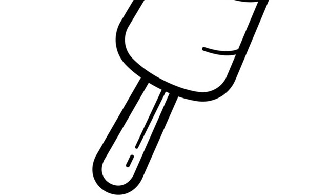 手绘卡通冰淇淋素材