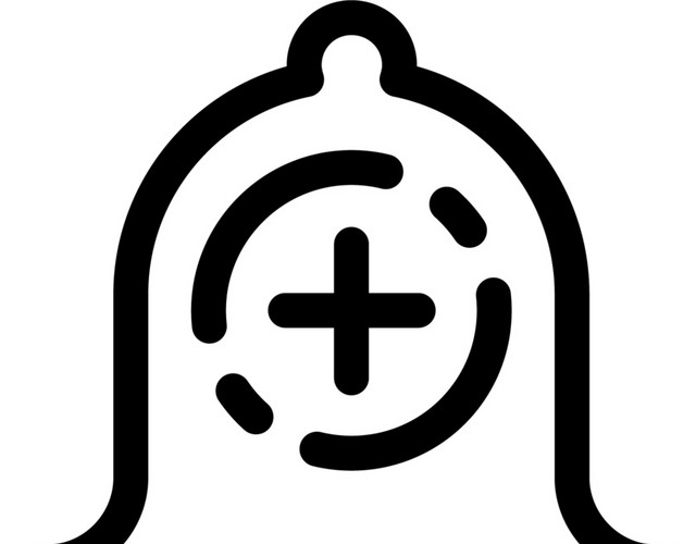 黑色卡通消息线条扁平图标