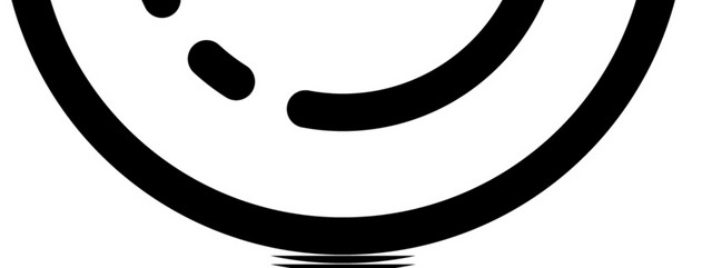 黑色卡通秒表计时器线条扁平图标