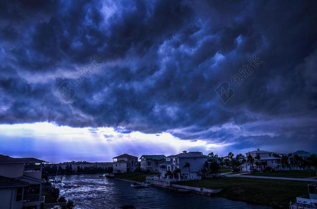 风暴 佛罗里达 云 自然 天气 景观 海滩 夏天 热带