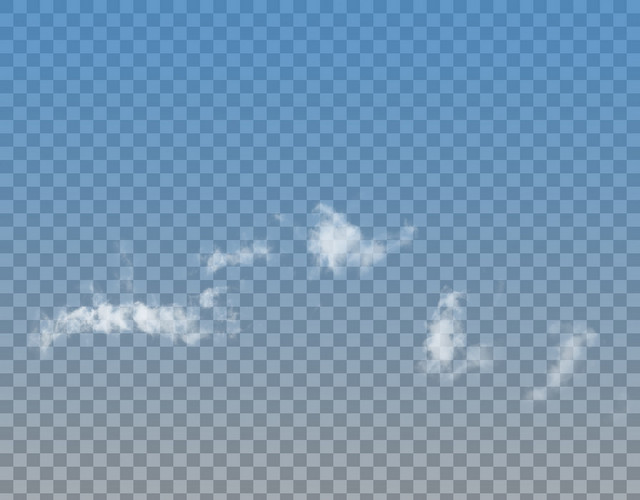 天空白云免抠PNG素材