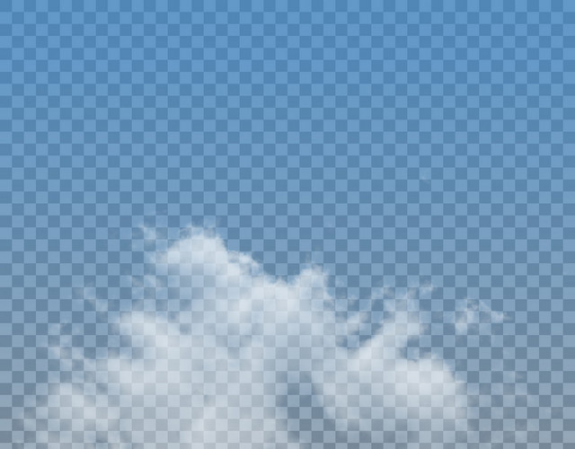 天空白云免抠PNG素材