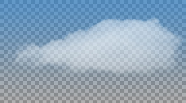 天空白云免抠PNG素材