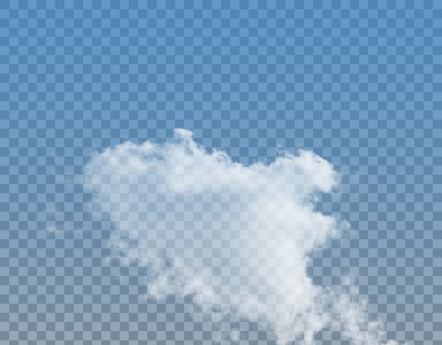 天空白云免抠PNG素材