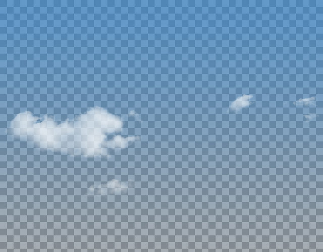 天空白云免抠PNG素材