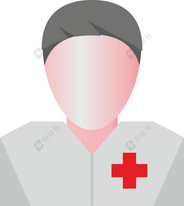 白色医疗抽象抽象医生图案背景图片