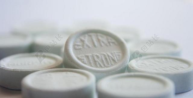 锭剂 白 薄荷 形状 片剂 丸 医药 喉咙痛 溶解 润滑