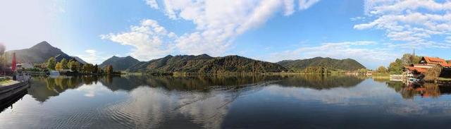 湖 山 天空 景观 云 全景 性质 秋季 水 纳沙泰尔