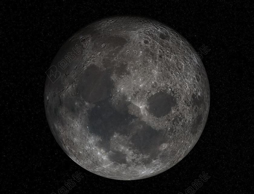 月球 满月 弹坑 MAARE 陨石撞击 地球的同伴 地球 空间