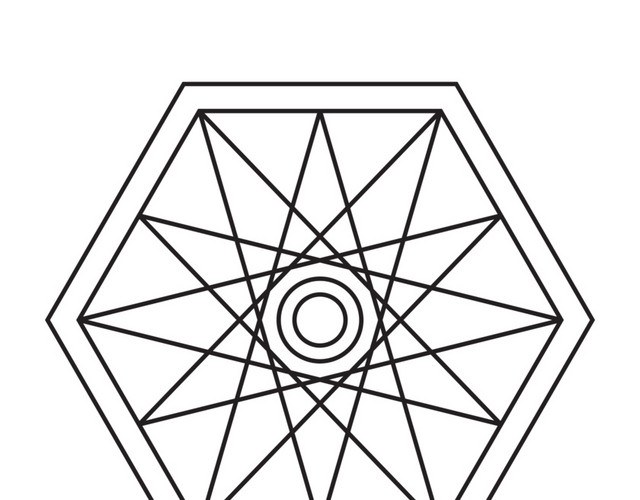 创意几何形状矢量素材