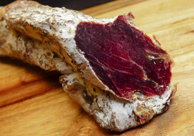 火腿 空气干 美味 食品 肉 香肠 干腌火腿 圆角 猪里脊