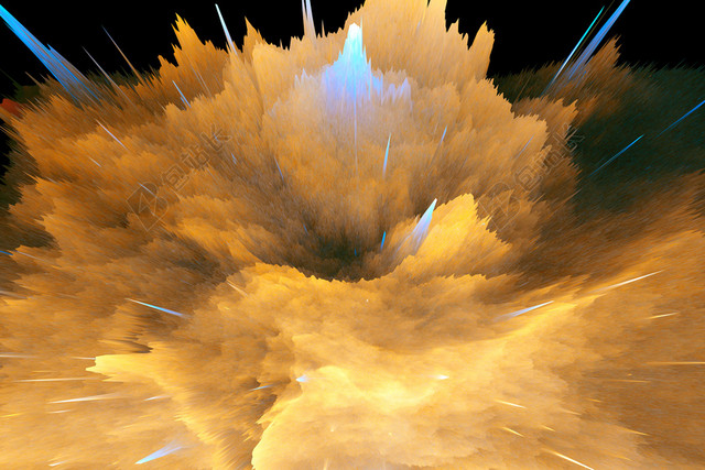 宇宙大爆炸故障扭曲抽象背景素材