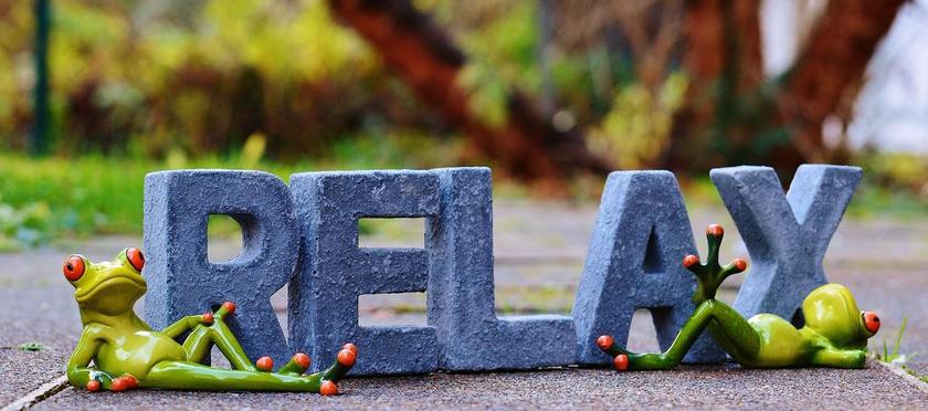 广告时尚青蛙公仔背景图片