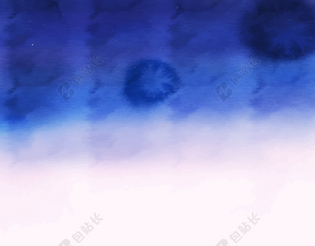 唯美渐变水彩背景