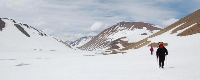 旅游清新户外雪山冰川背景图片