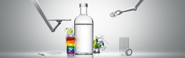 维生素水果饮品背景BANNER