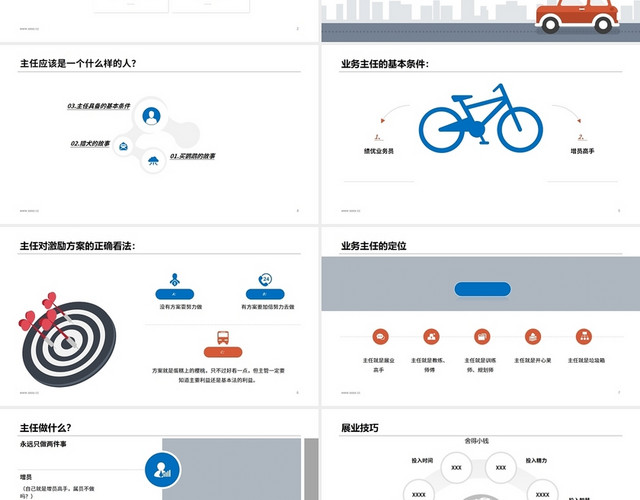 保险销售主管团队管理2021商务通用蓝色保险公司主管销售技保险公司主管销售技能及团队管理