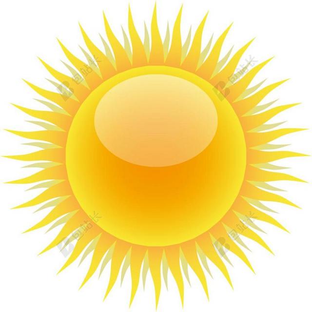 设计金色的太阳图案背景图片