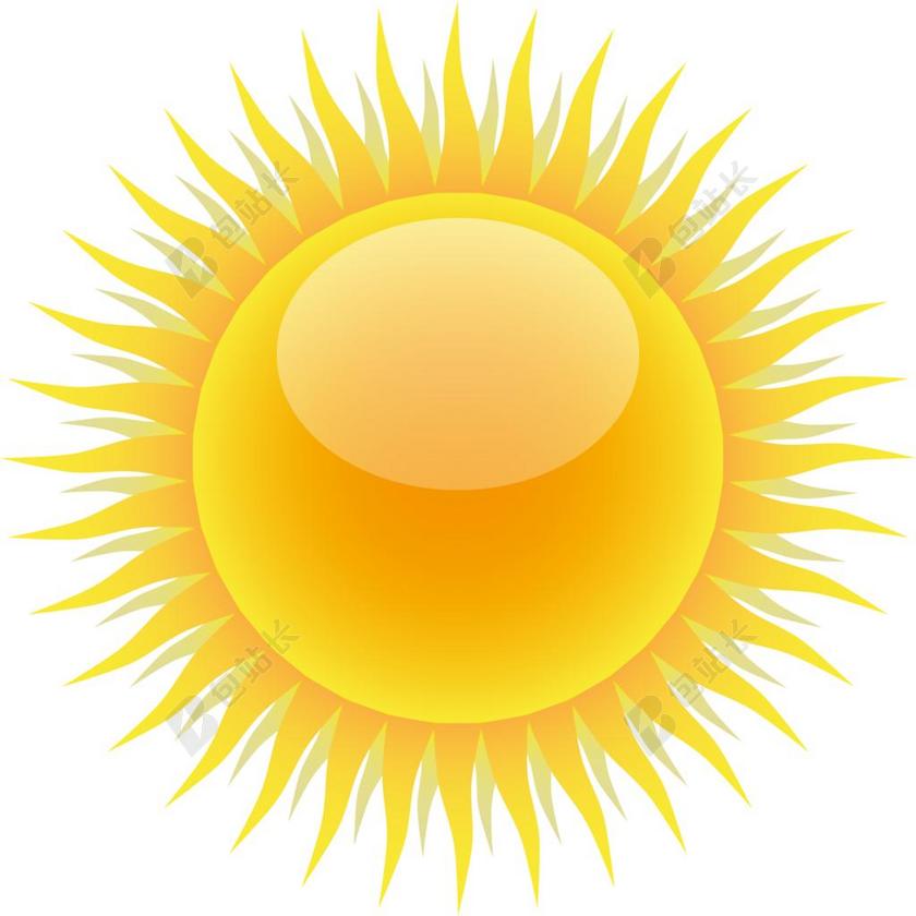 设计金色的太阳图案背景图片